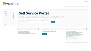 Vivantio ITSM screenshot