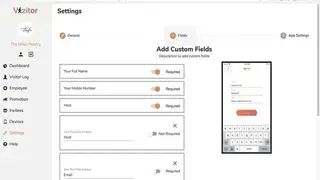 Vizitor screenshot