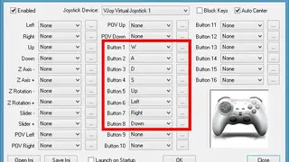 vJoy screenshot