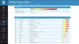 VMRay screenshot