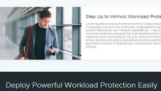 VMware AppDefense screenshot