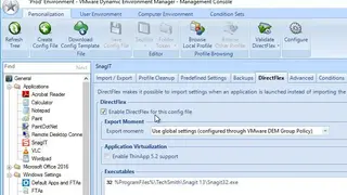 VMware Dynamic Environment Manager screenshot