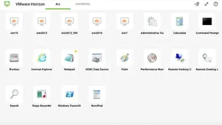 VMware Horizon Client screenshot