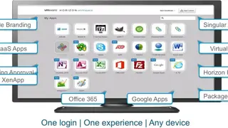 VMware Horizon View screenshot
