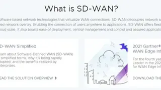 VMware SD-WAN screenshot