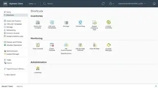 VMware vCenter screenshot