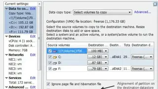 VMware vCenter Converter screenshot