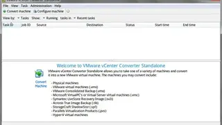 VMware vCenter Converter screenshot