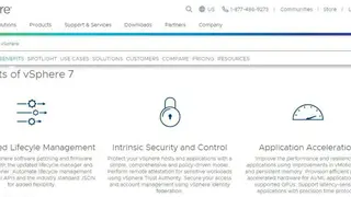 VMware vSphere screenshot