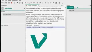 Vnote screenshot