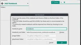 Vnote screenshot