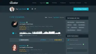 Vocalizr screenshot