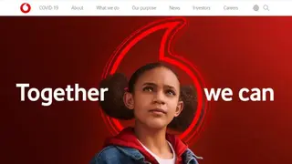 Vodafone Group plc screenshot