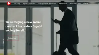 Vodafone Group plc screenshot
