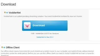 Voddler screenshot