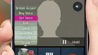 Voice changer during call screenshot