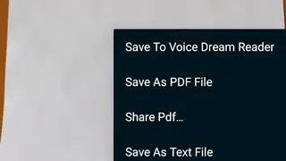 Voice Dream Scanner screenshot