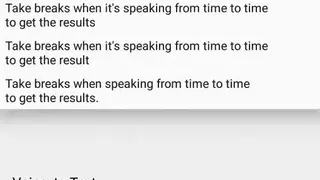 Voice to Text Text to Voice PDF screenshot