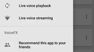VoiceFX screenshot