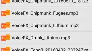 VoiceFX screenshot