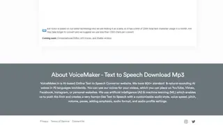 VoiceMaker screenshot