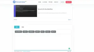 VoiceMaker screenshot