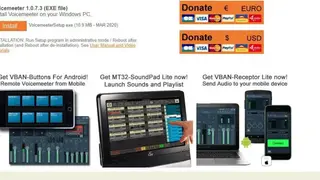 Voicemeeter screenshot