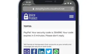 VoiceProtect screenshot