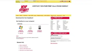 VoipStunt screenshot