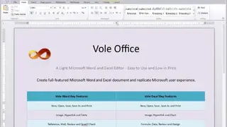 Vole Office screenshot