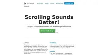 Volume Scroll screenshot