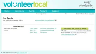 VolunteerLocal screenshot