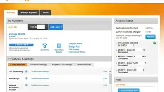 Vonage screenshot