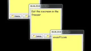 Vov Sticky Notes screenshot