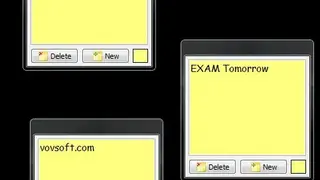 Vov Sticky Notes screenshot