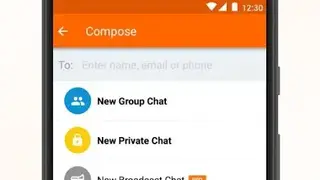 Voxer screenshot