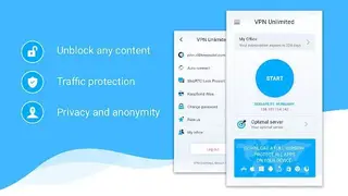VPN Unlimited Free Unblock Security / Proxy screenshot