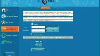 VPNArea screenshot