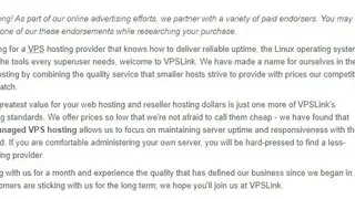 VPSLink screenshot