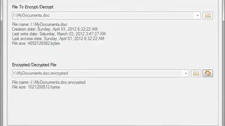 VSEncryptor screenshot