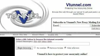 VTunnel screenshot