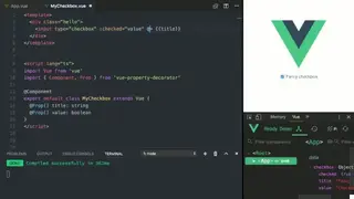 Vue screenshot