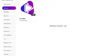 Vueniiq – Personalised video messages from celebs screenshot