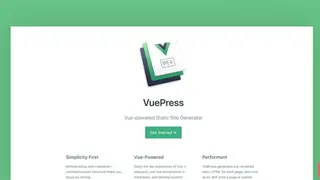 VuePress screenshot