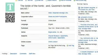 VuFind screenshot