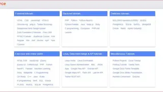 W3resource screenshot