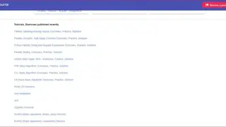 W3resource screenshot