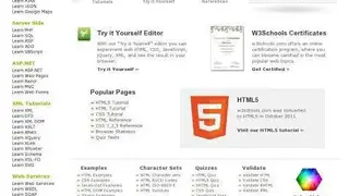 W3Schools screenshot