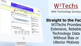 W3Techs screenshot