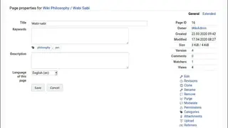 WackoWiki screenshot